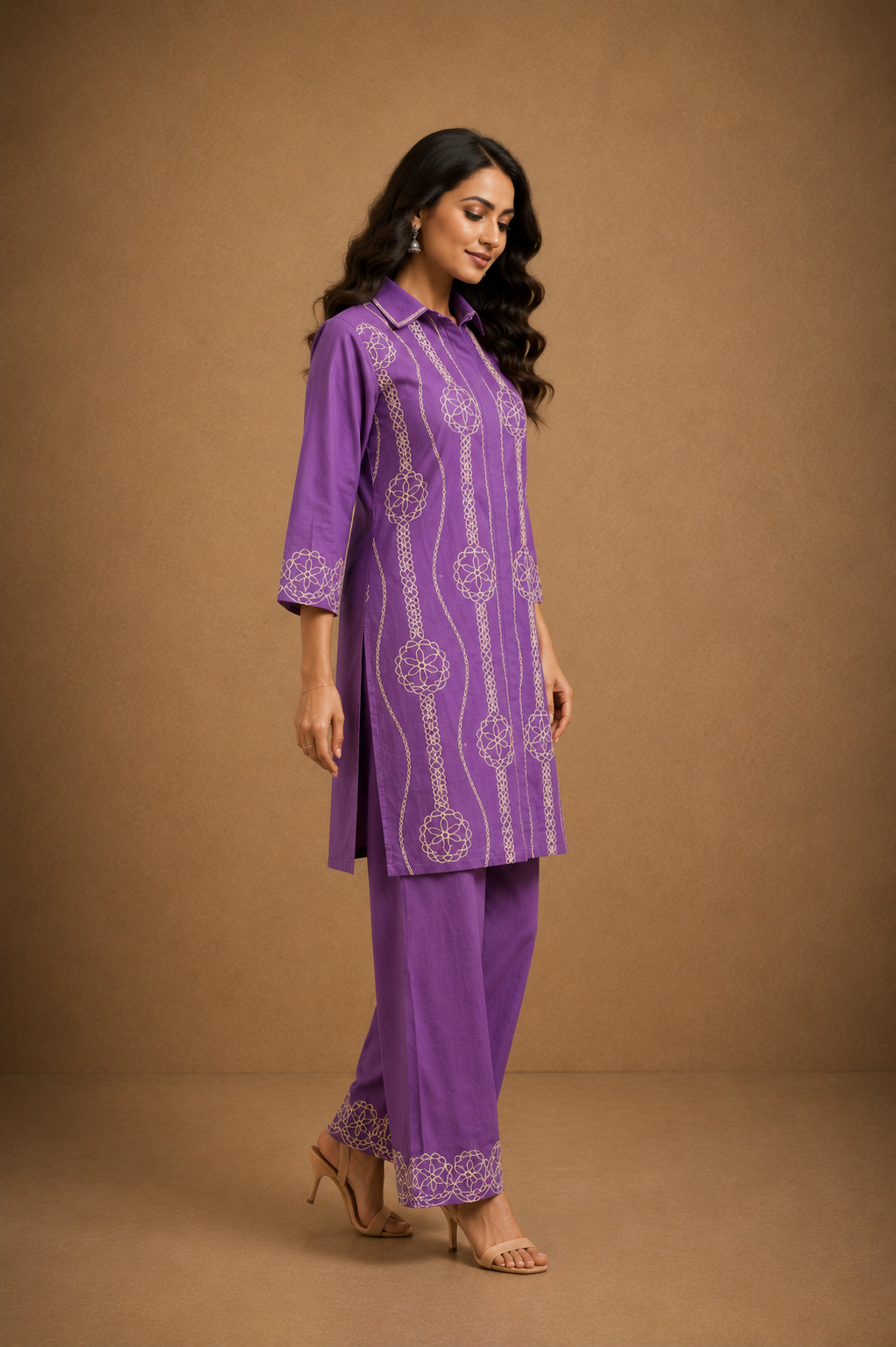 Imperial Orchid Co-ord Set