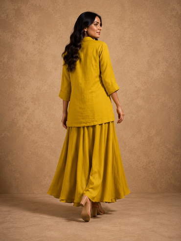 Sunlit Petals Ensemble Co-ord Set