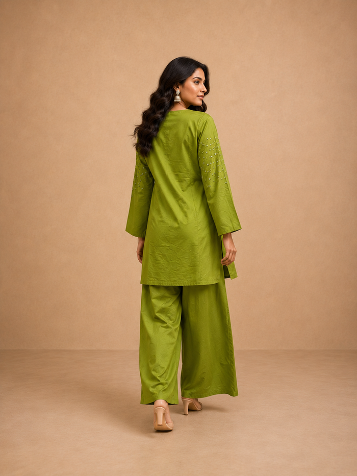 Emerald Gleam Co-ord Set