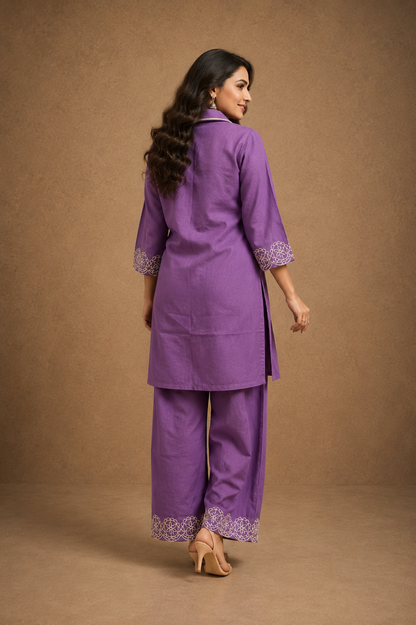 Imperial Orchid Co-ord Set